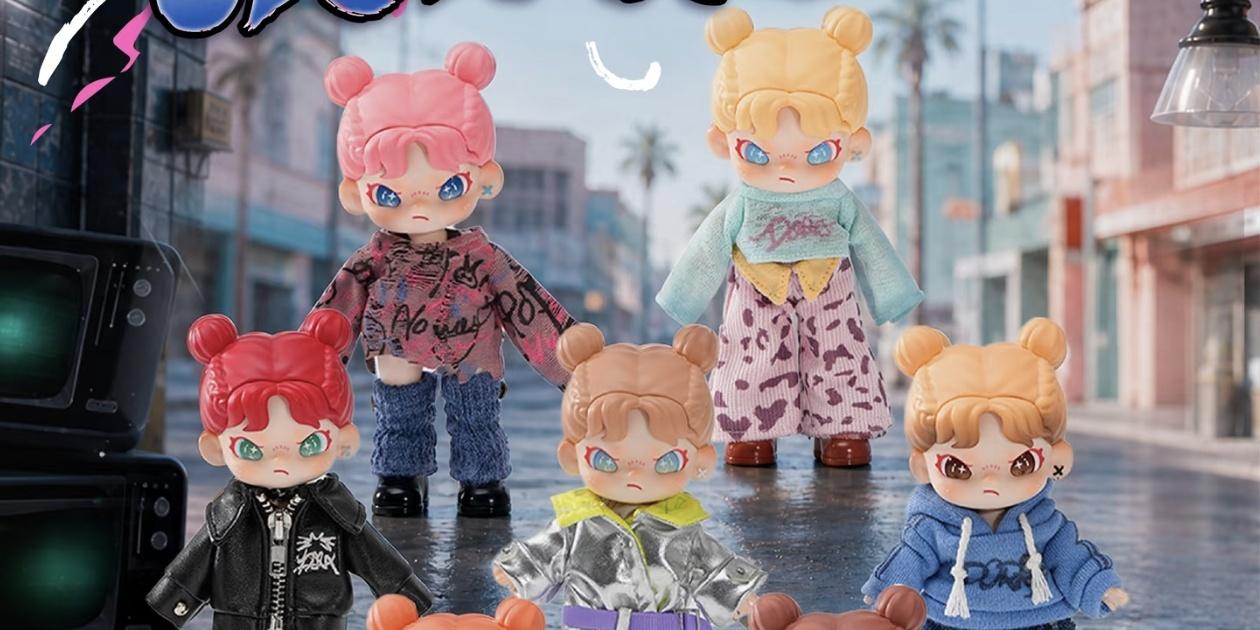 DORA Paw Print Block BJD Figure Blind Box Series