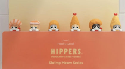 Mofusand Hippers Shrimp Meow Blind Box Series