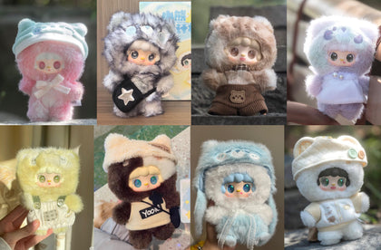 Yooki Little Bear Hibernation Plan Plush Pendant Series