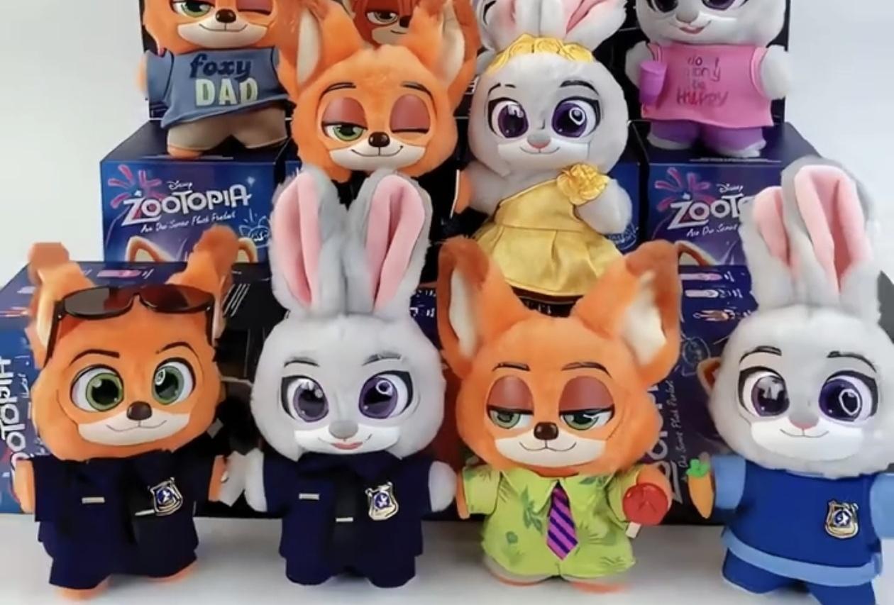 Zootopia Ace Duo Plush Pendant Blind Box Series