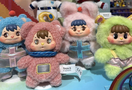 Little Buns 20th-Century Space Fantasy Plush Pendant Blind Box Series