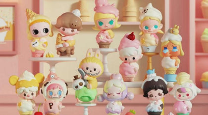 Pop Bean Ice Cream Cone Series