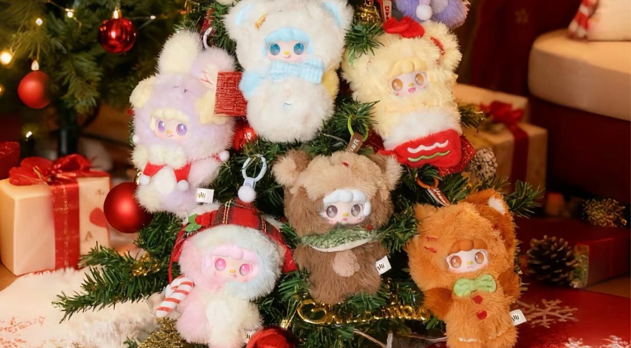 Yooki Jingle Bells Plush Pendant Series