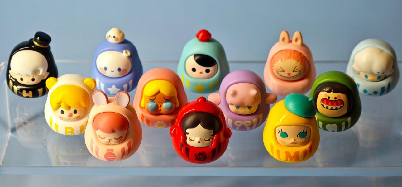 Pop Bean Daruma Series