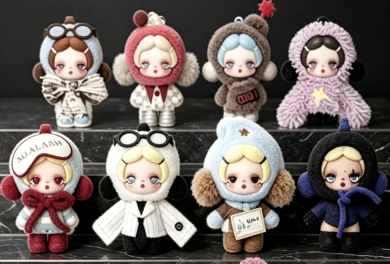 Skullpanda Off Mode Plush Pendant Bilnd Box Series