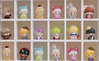 DIMOO WORLD × PIXAR Pop Bean Blind Box Series