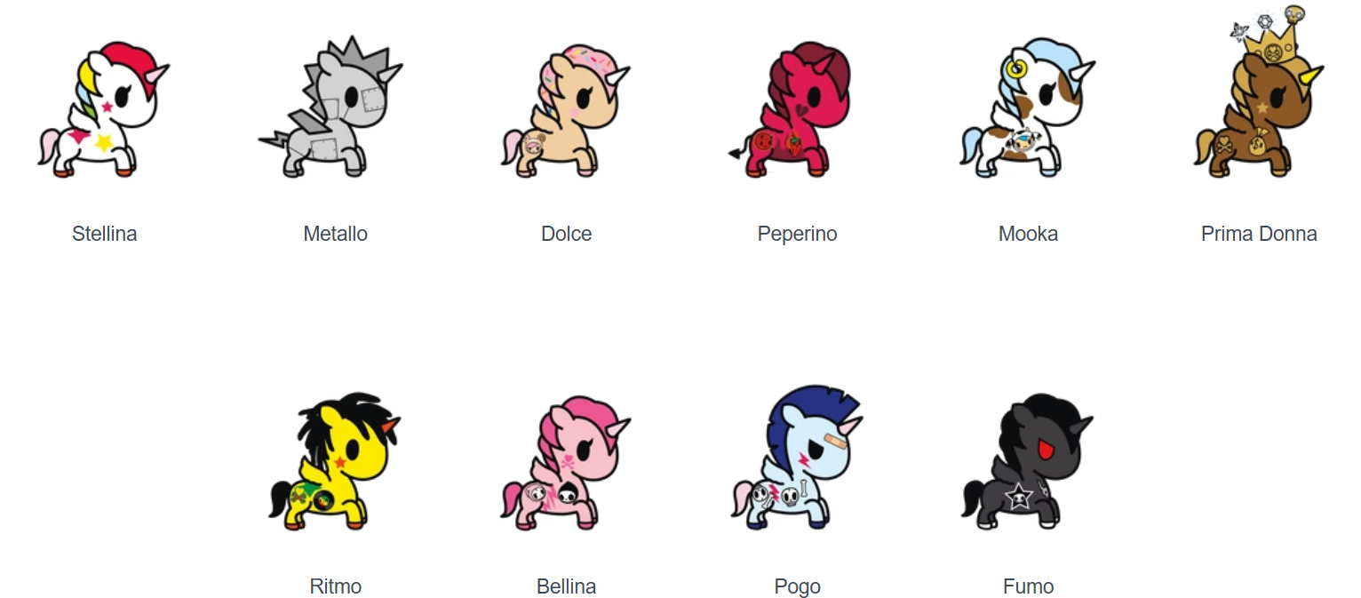Unicorno & Friends Series