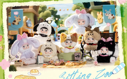 Nommi Sitting Zoo Vinyl Plush Pendant Series