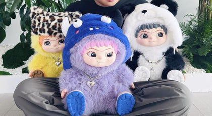 WAKUKU Fuzzy Trendy Fun Party Plush Dolls XXL Size Series
