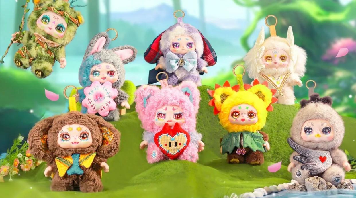 Kimmon Spring New Growth Plush Pendant Series