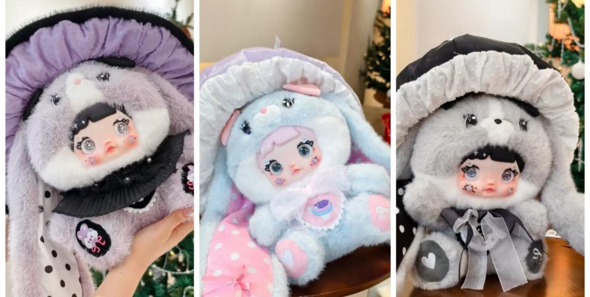 Nommi Mushroom Hat 400% Vinyl Plush Doll Series