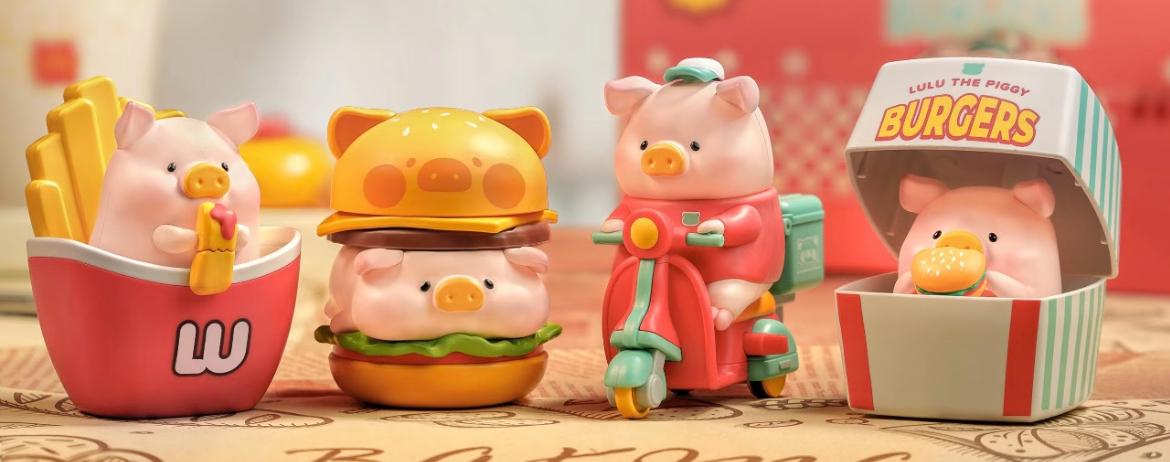 LuLu the Piggy Burgers Series
