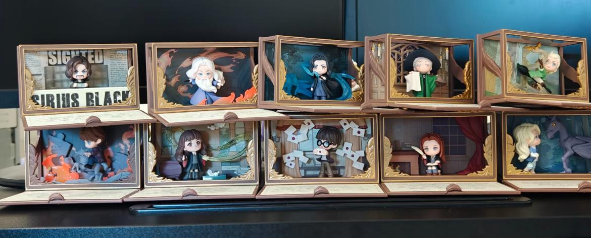 Harry Potter Hogwarts Biographical Series Scene Sets