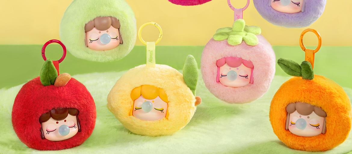 Nanci Fruit Mood Plush Pendant Series