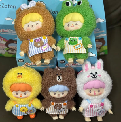 zZoton My Best Friends Series Vinyl Plush Doll