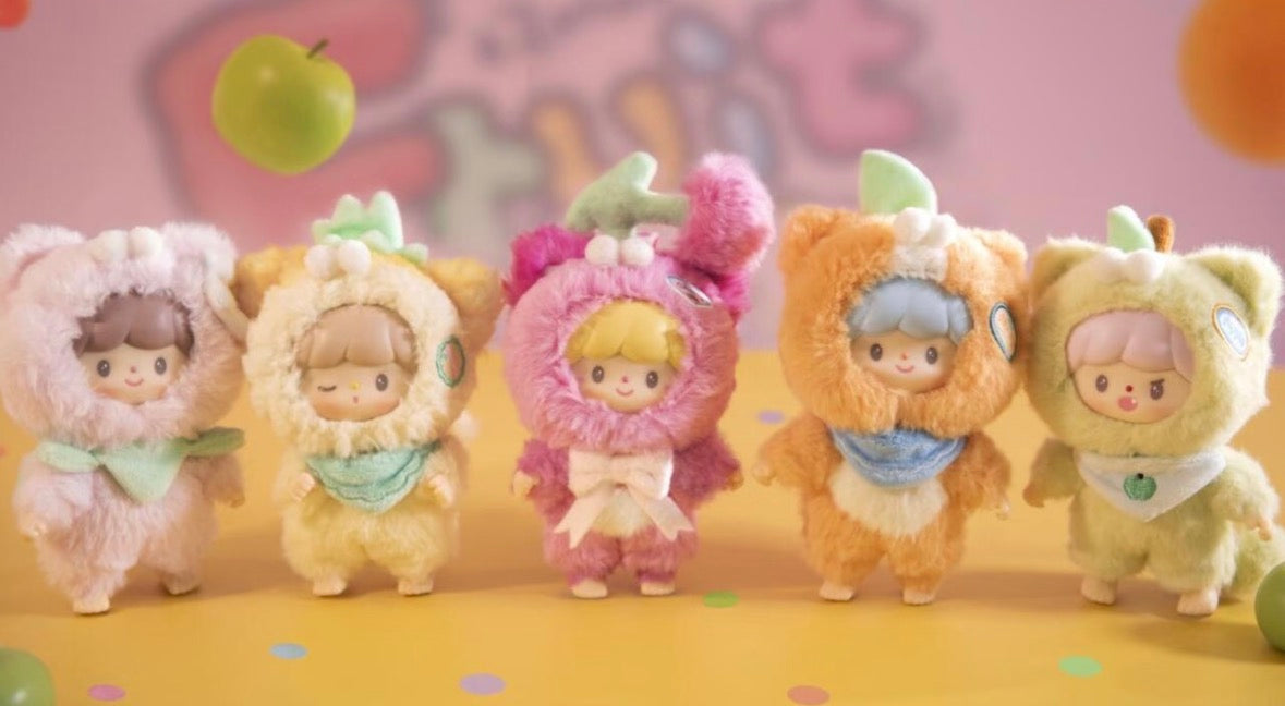zZoton My Little Cat Fruit Party Series Thailand Limited Vinyl Plush Doll