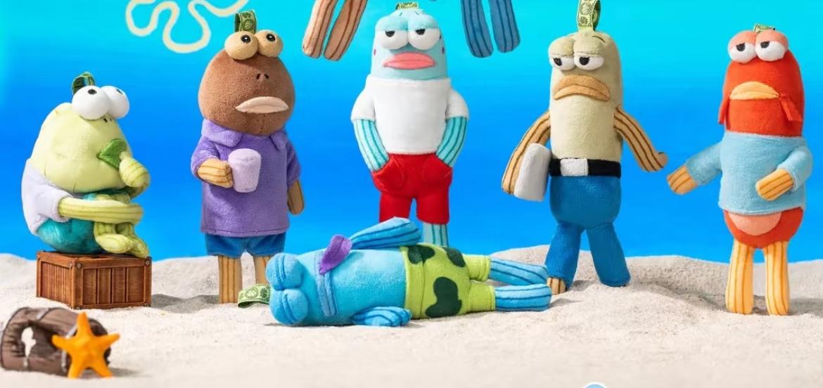 Bikini Bottom Buddies Whimsical Plush Series