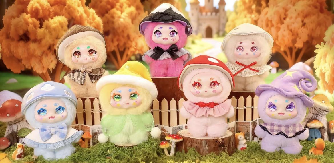 Kimmon Mushroom Castle Plush Blind Box Series
