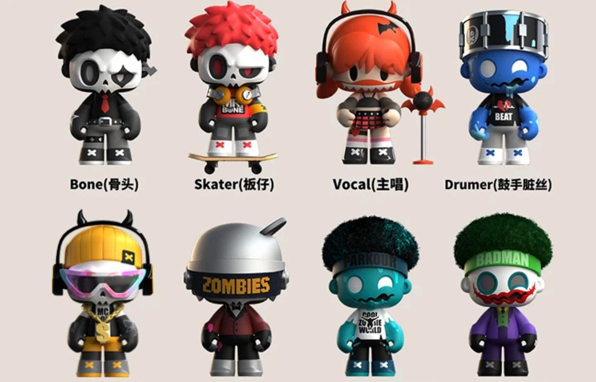 MR.BONE Junior 2.0 Zombies Block Series