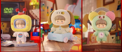 zZoton Retro Toys Series Vinyl Plush Doll