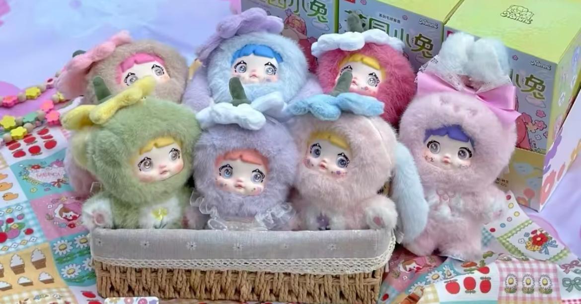 Nommi Garden Rabbit Vinyl Plush Doll Series