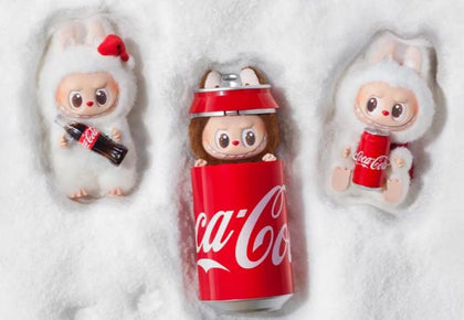 Labubu The Monsters Coca Cola Series Vinyl Face Pendant