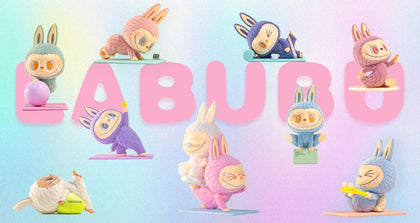 Labubu The Monsters Lazy Yoga Series