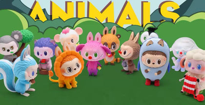 Labubu The Monsters Animals Series