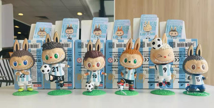 Labubu The Monsters Argentina Soccer Football Team Series