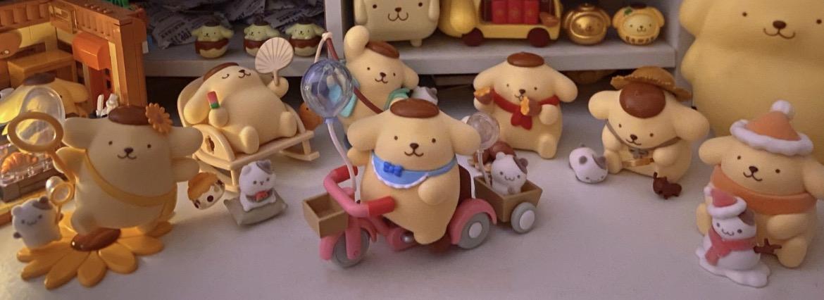 Sanrio Pompompurin Childhood Four Seasons Series