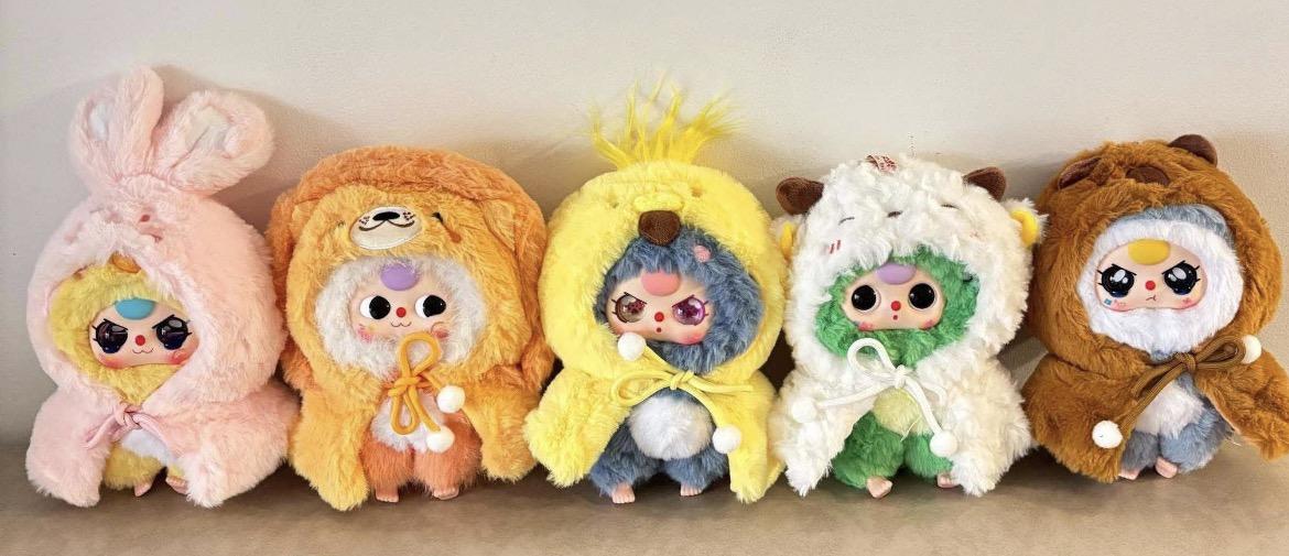 Baby Three I'm Not a Warrior Plush Pendant Series