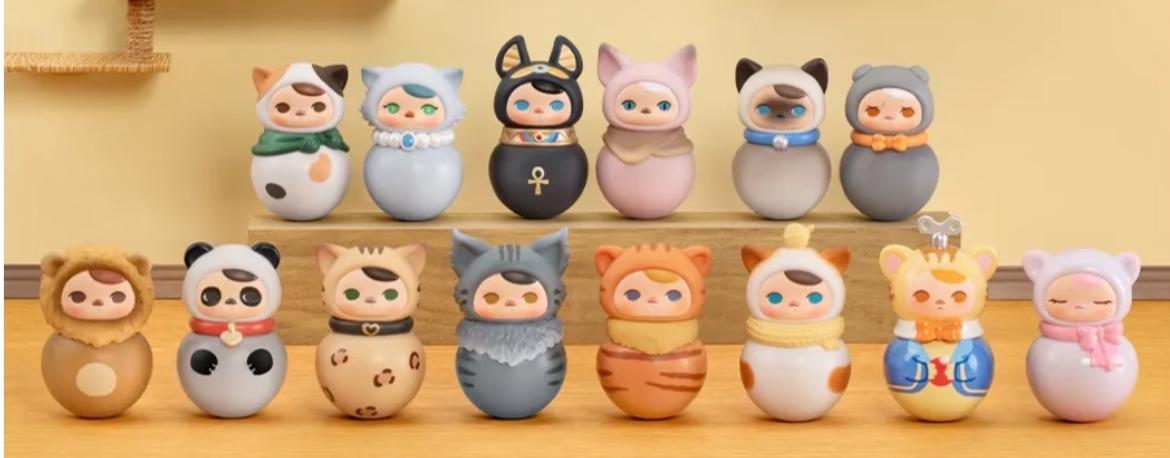 PUCKY Roly Poly Kitty Series