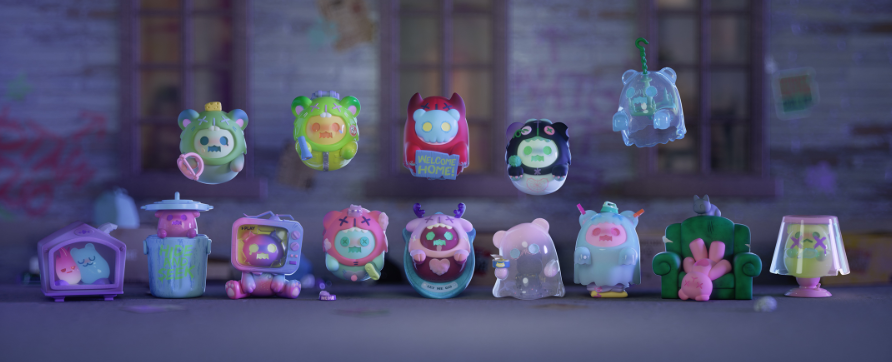 ShinWoo Ghost Bear House Series