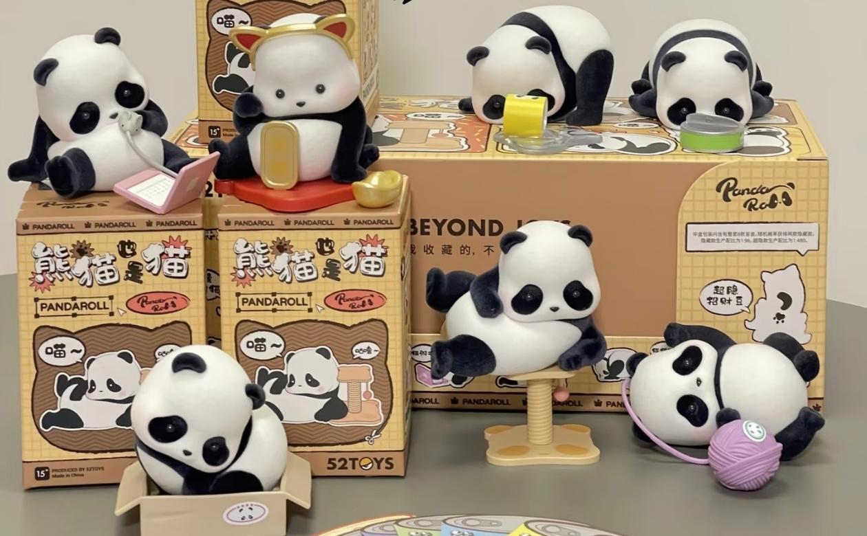 Panda Roll Pandas are also Cats Blind Box Series