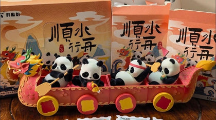 Panda Roll Dragon Boat Racing Blind Box Series