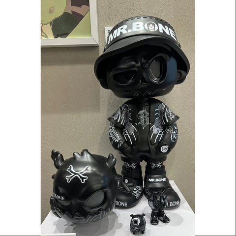 MR.BONE Black Tatoo 400% & 100% Set 2025 Limited Edition