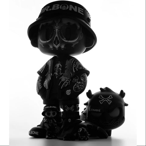 MR.BONE Black Tatoo 400% & 100% Set 2025 Limited Edition