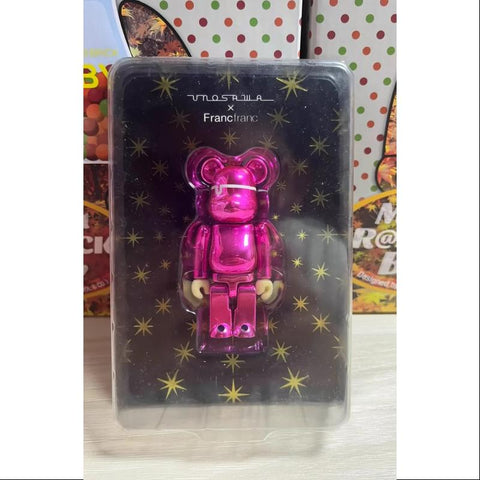 Bearbrick Francranc Purple 100% Limited Medicom Be@rbrick