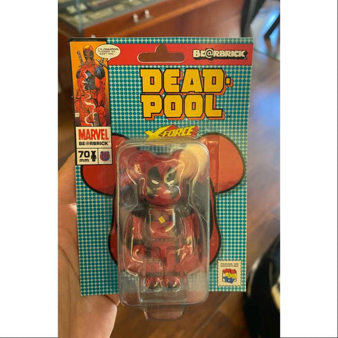 Bearbrick MARVEL DEAD POOL 100% Limited Medicom Be@rbrick