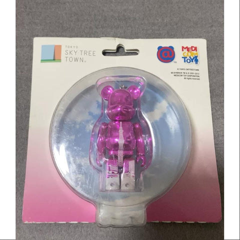 Bearbrick TOKYO SKY TREE TOWN Purple 100% Limited Medicom Be@rbrick