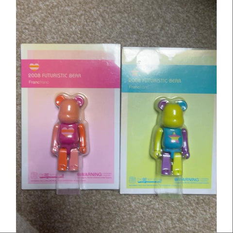 Bearbrick 2008 FUTURISTIC BEAR SET 100% Limited Medicom Be@rbrick