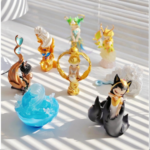 52TOYS Laplly Song of the Tarot Figurine d'action mignonne aléatoire Jouet de collection Décoration de bureau 8,4 cm Cadeau d'anniversaire ou de fête 52TOYS Laplly Song of the Tarot Figurine d'action mignonne aléatoire Jouet de collection Décoration de bureau 8,4 cm Cadeau d'anniversaire ou de fête