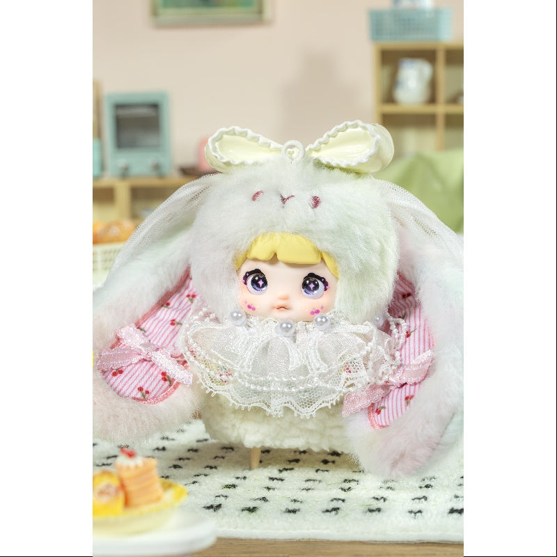 Nommi Baby Sweetheart Bunny Vinyl Plush Pendant Series Secret Cherry Souffle (1/144)