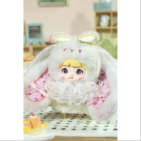 Nommi Baby Sweetheart Bunny Vinyl Plush Pendant Series Secret Cherry Souffle (1/144)