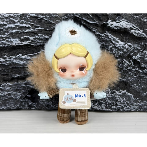 Skullpanda Off Mode Plush Pendant Bilnd Box Series: Whole Set (Opened Box)