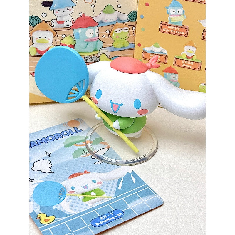 Sanrio Characters Let's Take a Sauna Series Cinnamoroll Refreshing a Bit