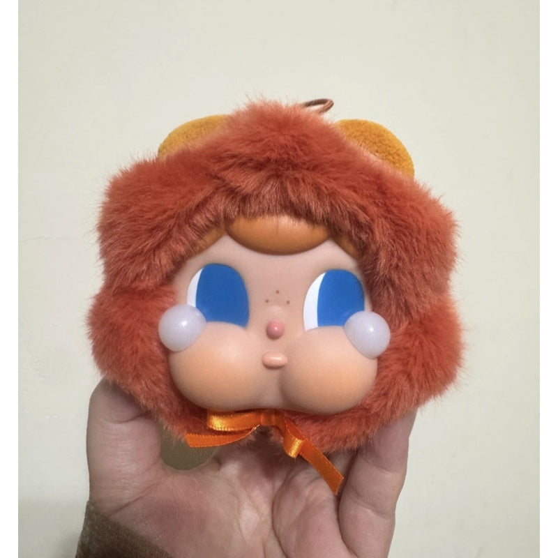 Crybaby Sad Zoo Day Vinyl Plush Pendant Blind Ball Series: The Lazy Lion (Confirmed Style)