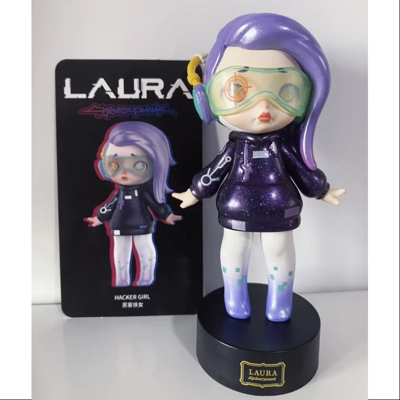 Laura Figure Laura Cyberpunk Series Whole Set Opened – TOYSEZ