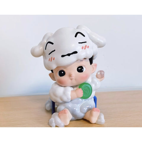 Hacipupu × CRAYON SHINCHAN One Day in Kasukabe Blind Box Series: Whole Set (Opened Box)