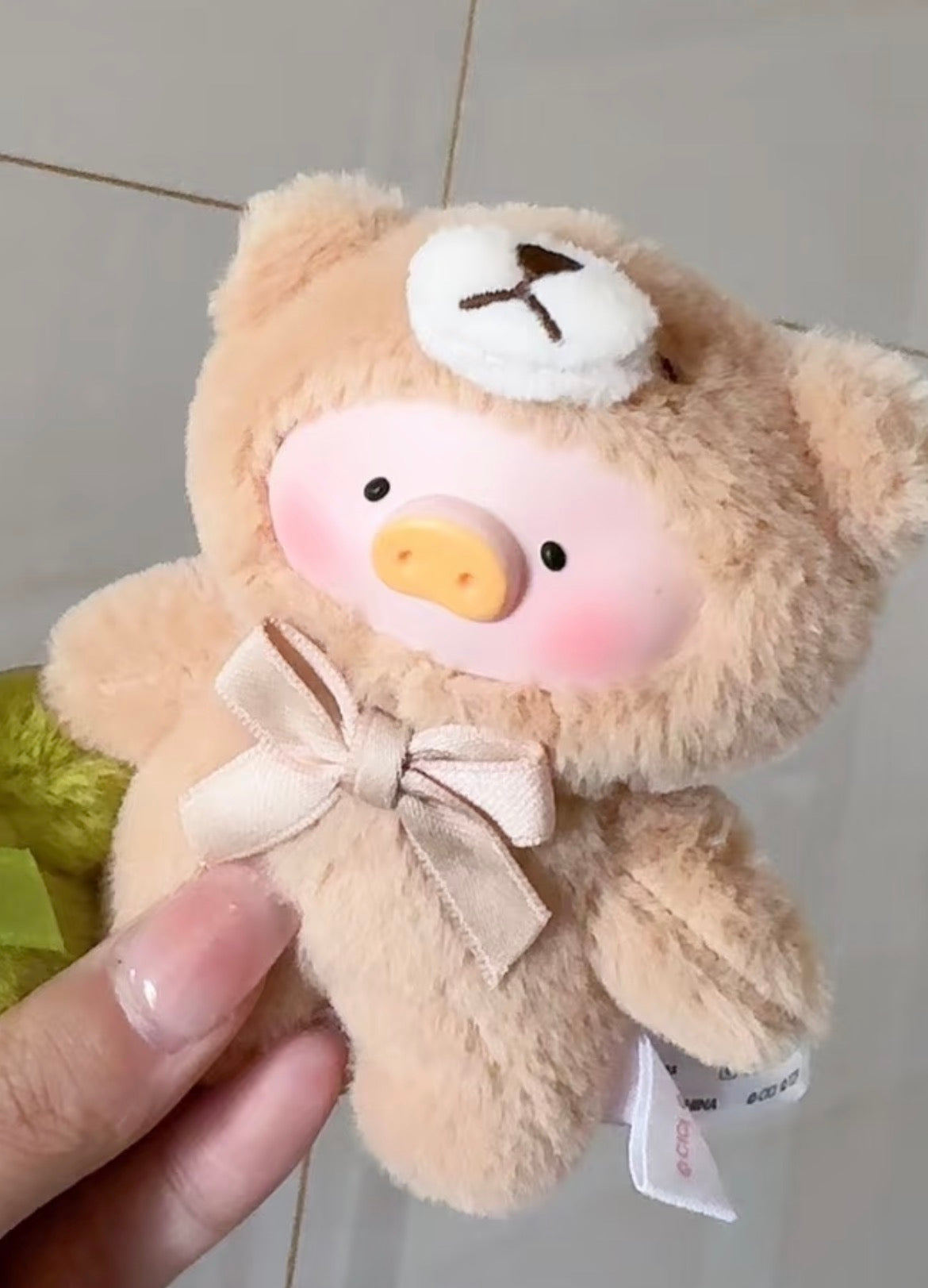 LuLu the Piggy Teddy Mini's Whisper of Nature Plush Pendant Blind Box Series: Dune (Confirmed Style)